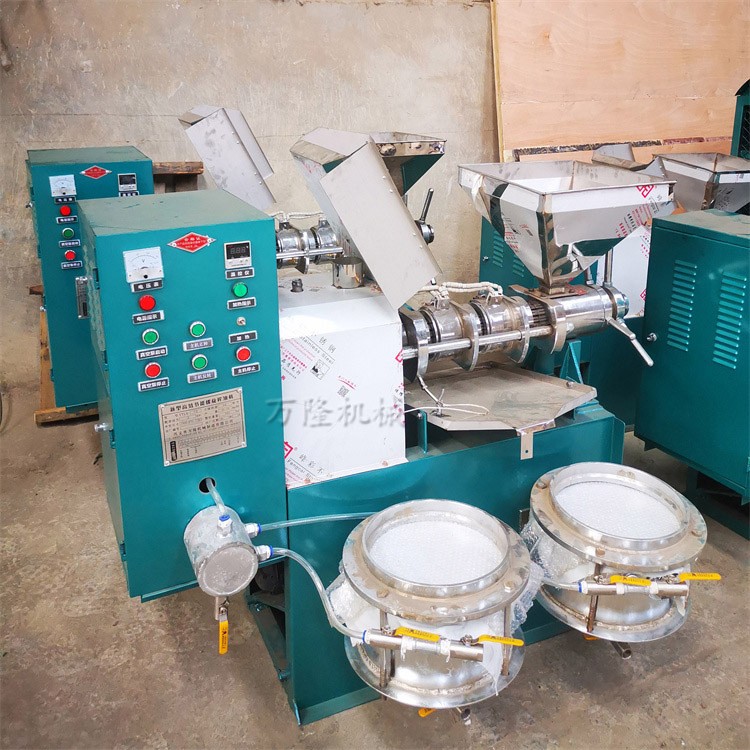 小型螺旋榨油机多功能菜籽油压榨设备棉籽葵花籽茶籽压榨油机