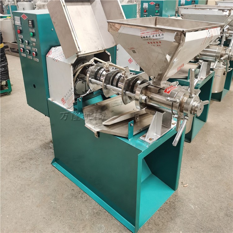 小型螺旋榨油机多功能菜籽油压榨设备棉籽葵花籽茶籽压榨油机图4