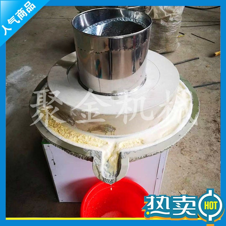 临沂杂粮面粉电动石磨电动杂粮煎饼磨糊石磨豆浆石磨图2