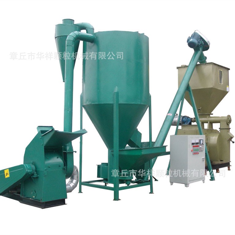 立式1吨粉碎搅拌一体机，华祥搅拌机，搅拌粉碎机图5