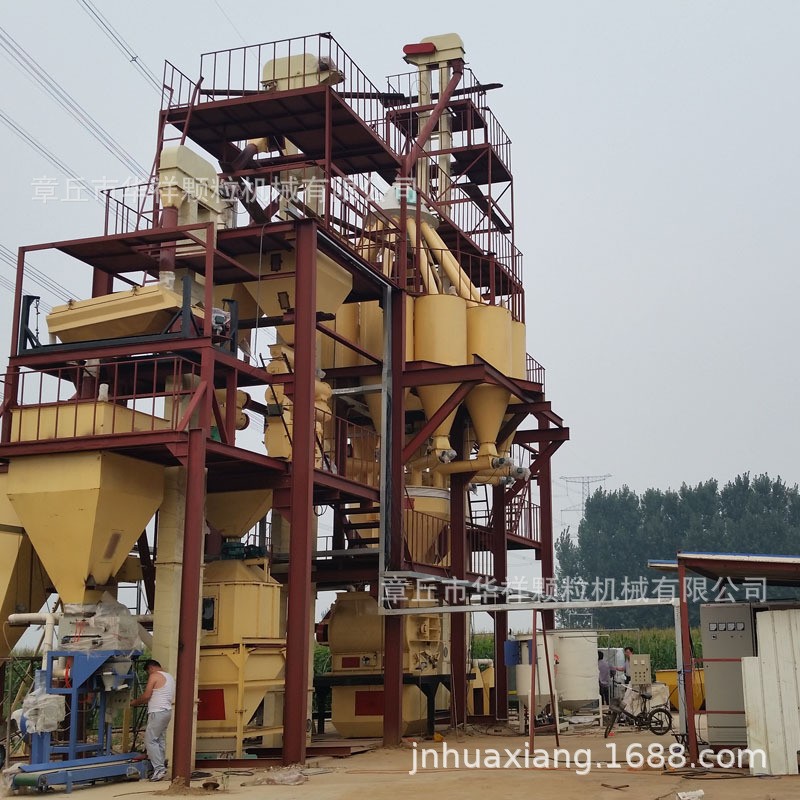 饲料颗粒机 秸秆饲料加工设备 环模颗粒饲料生产线图3