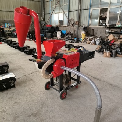 树木电动小型饲料机械家用铡草机多功能牧草质保一年猪饲料书