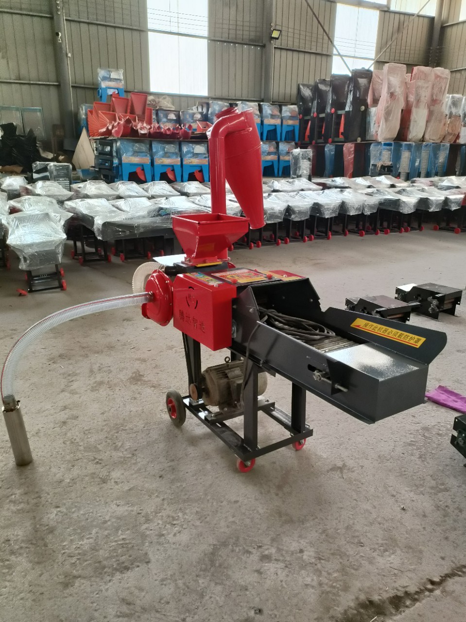 树木电动小型饲料机械家用铡草机多功能牧草质保一年猪饲料书图4