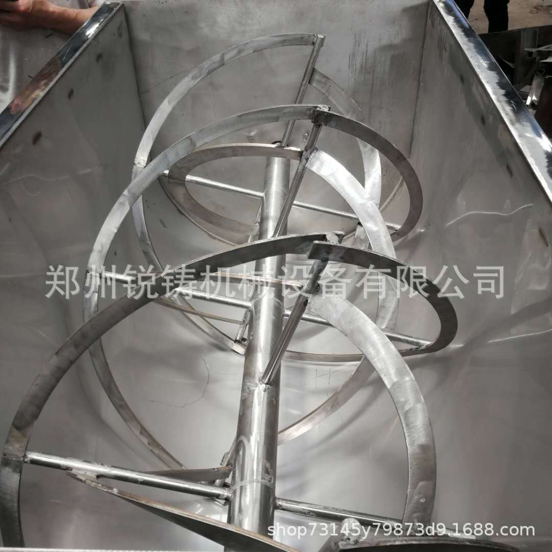 卧式U型搅拌机 全304不锈钢食品调味料混合机 密封式面粉搅拌机图4