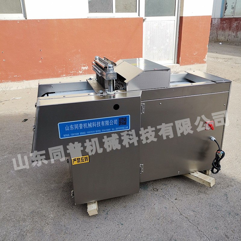 厂家现货商用不锈钢冻鸭切块机全自动肉类家禽类剁骨机大型图3