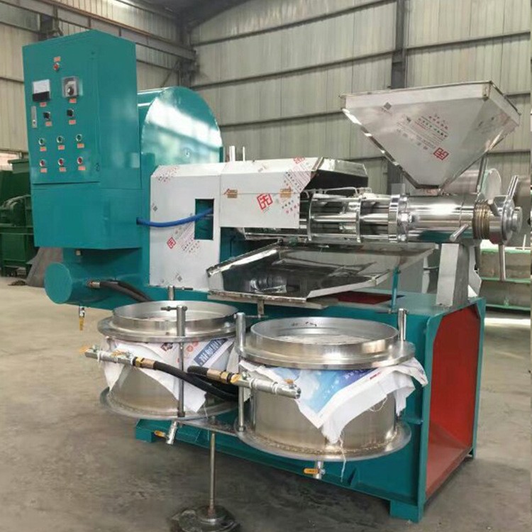 全自动螺旋榨油机多少钱 菜籽花生芝麻大豆榨油机生产线