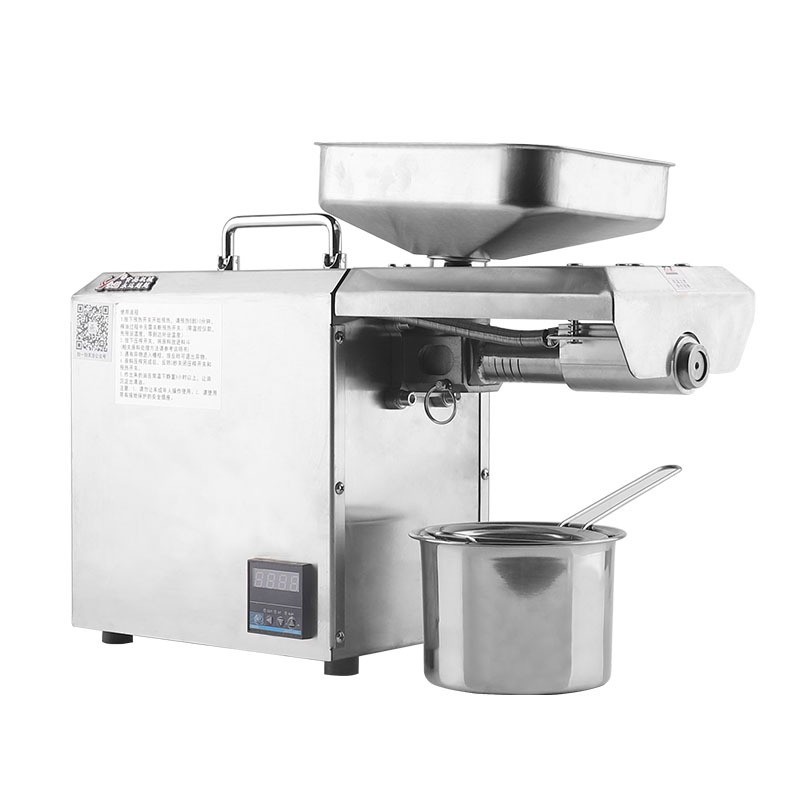 YG10小型花生芝麻榨油机油坊榨油机商用大型全自动螺旋榨油机图5