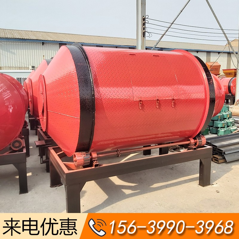 厂家热销 卧式干湿牧草饲料混合机牛羊养殖拌料机滚筒式搅拌机图4