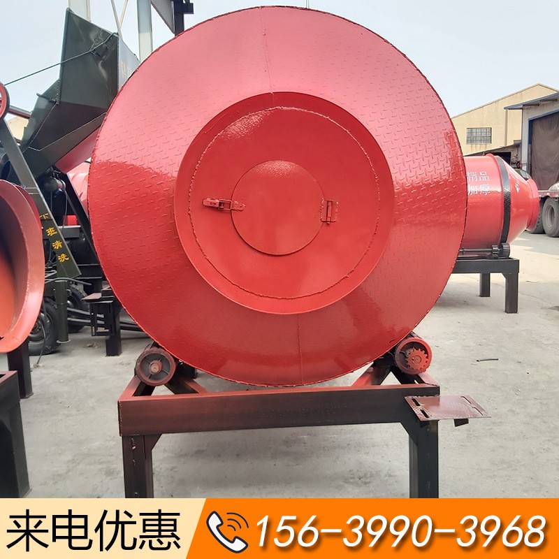 厂家热销 卧式牛羊养殖拌料机干湿牧草饲料混合机滚筒式搅拌机图4