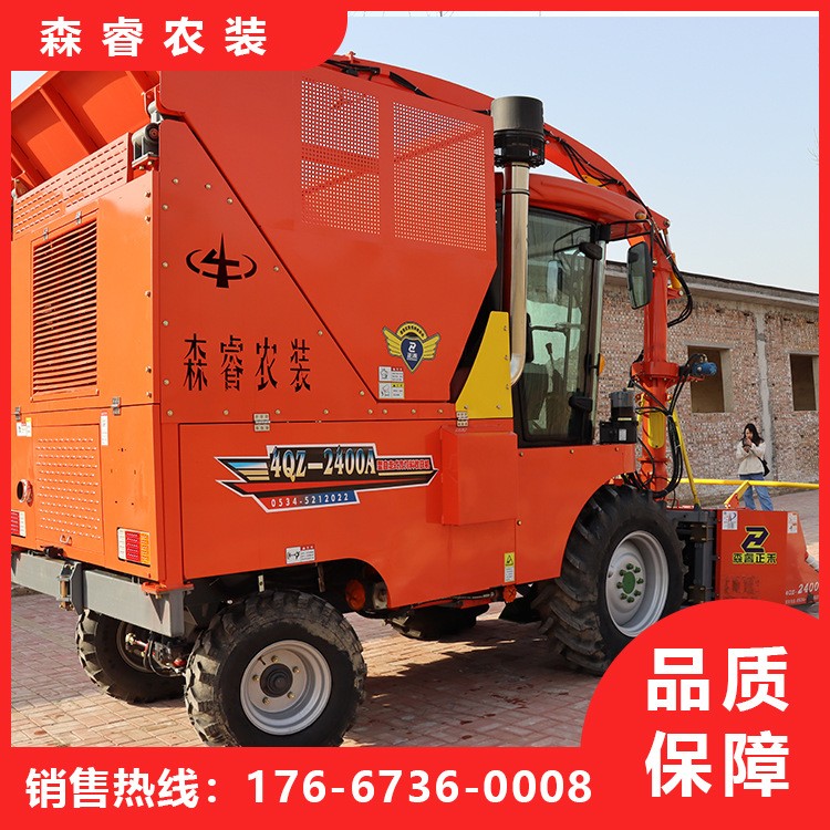 源头厂家 小型拖拉机青储机 拖拉机改装青储机 牧草收割机图2