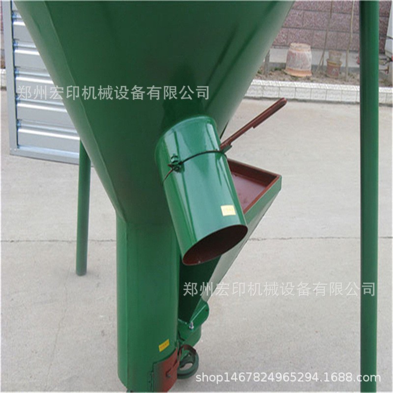 宏印大型饲料搅拌机 养殖杂粮粉碎机 干湿两用饲料混合搅拌机图3