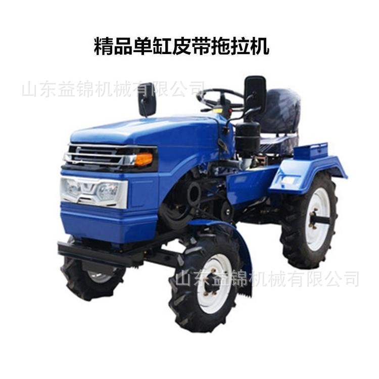 丘陵农用拖拉机带秸秆还田机 四轮90马力水田轮耕地机 补贴拖拉机图4