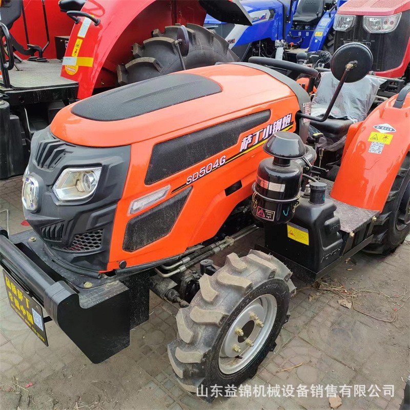 万年红504高配拖拉机 果园管理萨丁504/604大棚王 农用车补后提图2