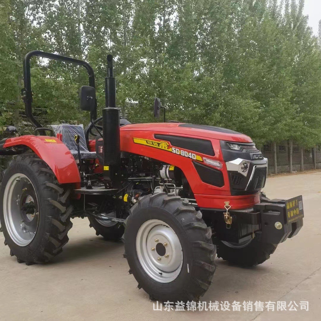 万年红504高配拖拉机 果园管理萨丁504/604大棚王 农用车补后提图4