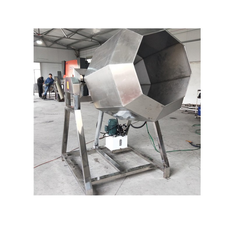 诺鼎直供全自动不锈钢滚筒式拌料机 八角拌料机 酱菜腌制上料机图5