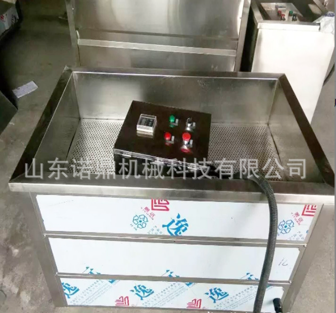 鸡脖油炸机 小型电加热油炸锅 自动控温 薯片油炸单机 诺鼎机械图3