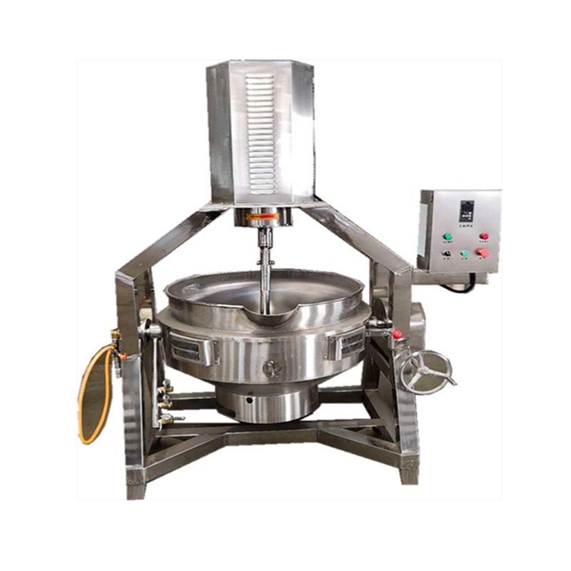 全自动行星搅拌锅 牛肉辣椒酱炒锅 火锅底料炒料机 搅拌锅变频器图5