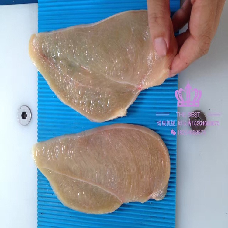 专业生产销售肉类切割设备|博康牌FQJ2-160双通道里脊肉切片机图4