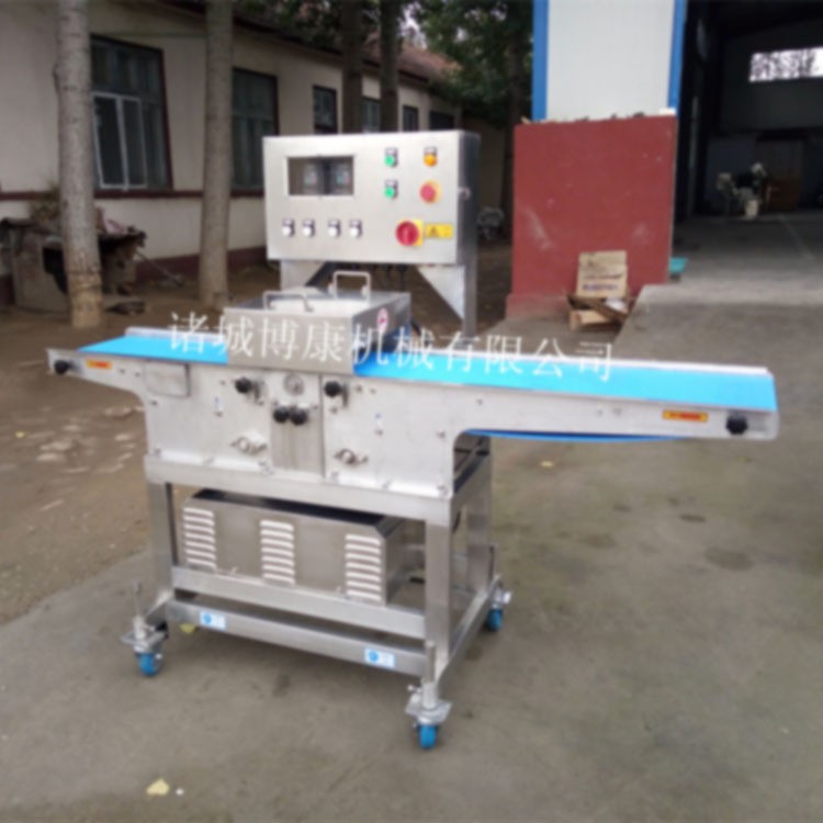 供应厂家全自动无骨鸡柳切条机 切肉片设备 切片均匀厚度可调图2