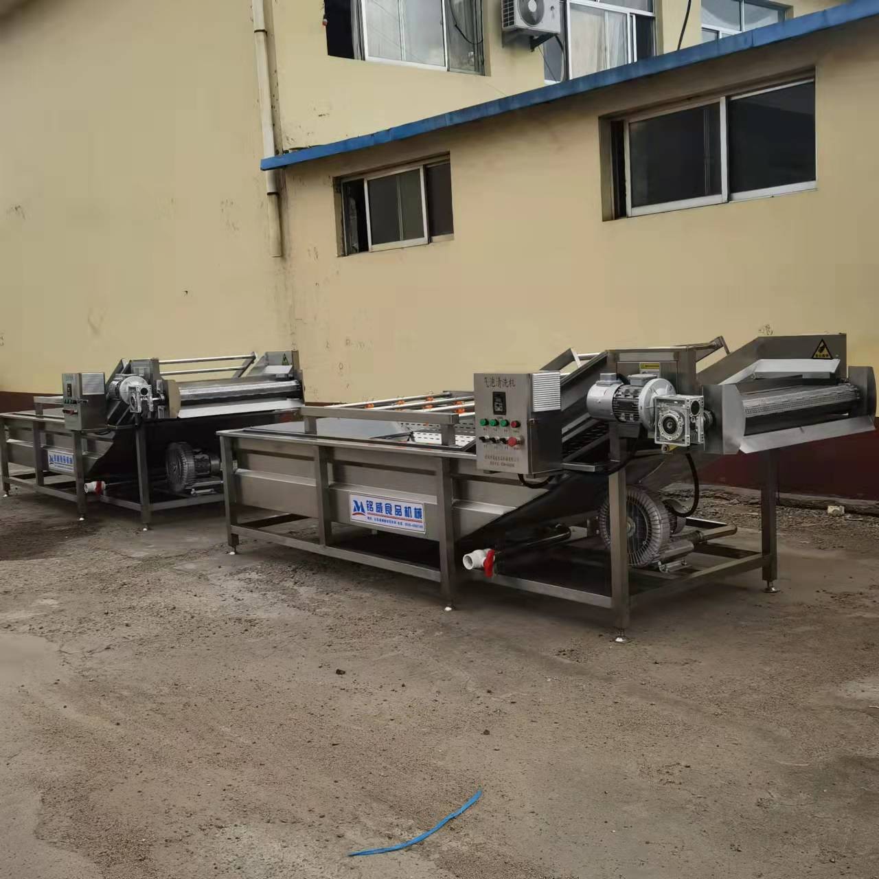 芥菜清洗机 芥菜清洗漂烫生产线 果蔬清洗机加工铭威机械图3