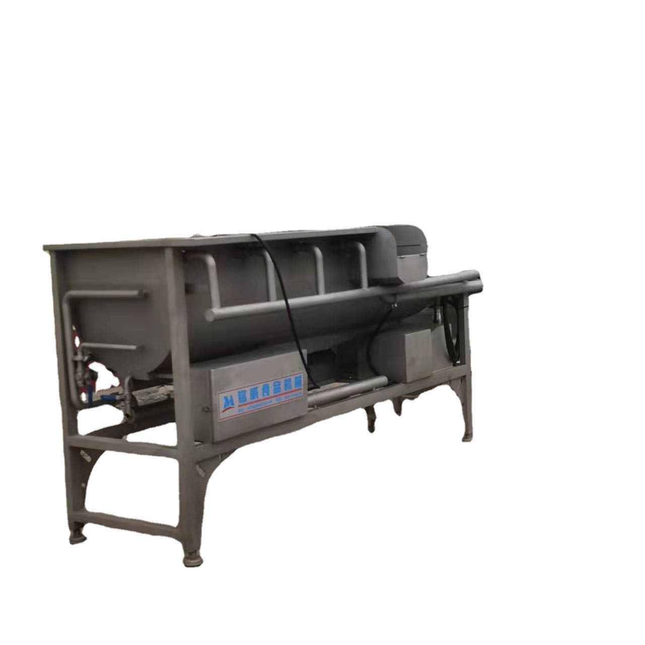 芥菜清洗机 芥菜清洗漂烫生产线 果蔬清洗机加工铭威机械图5