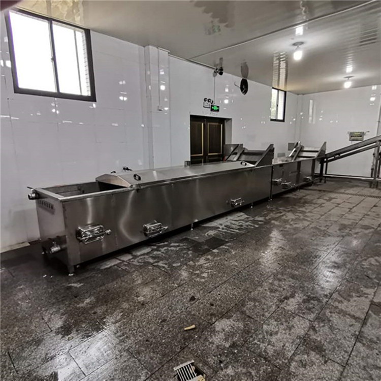 豆干卤制流水线 卤制品成套加工设备 全自动卤煮机供应厂家图2