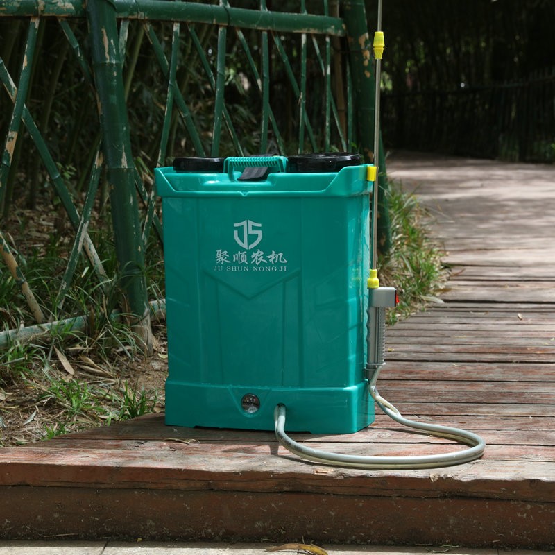 新款智能电动喷雾器农用高压喷雾机 果树园林灭虫充电消毒打药机图4