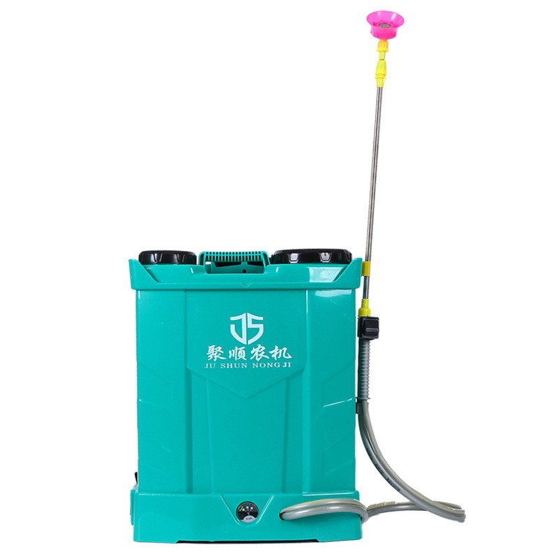 源头厂家16L/20L农用背负式电动喷雾器消毒防疫高压园林打药机图5