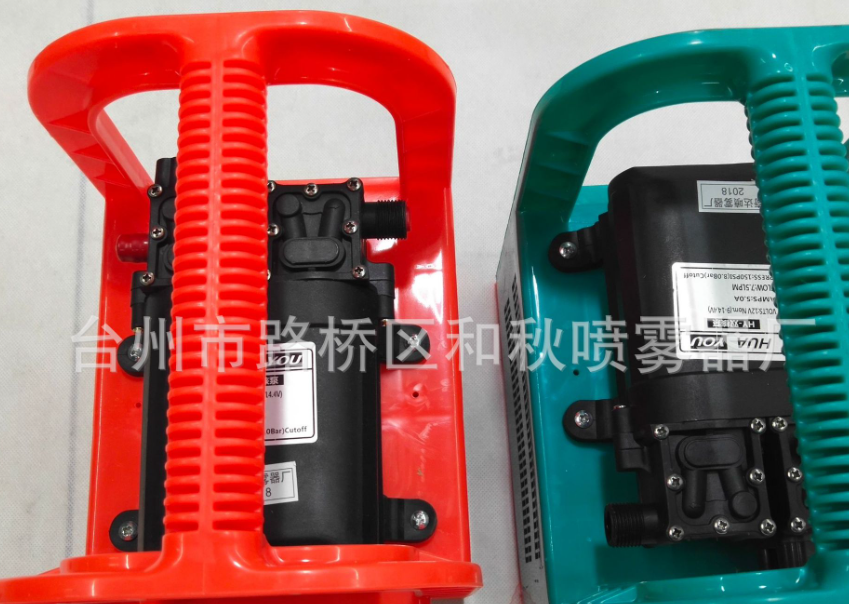 热销优质双核可调速压力泵盒子泵 大电瓶手提双泵头高压电动喷雾图4