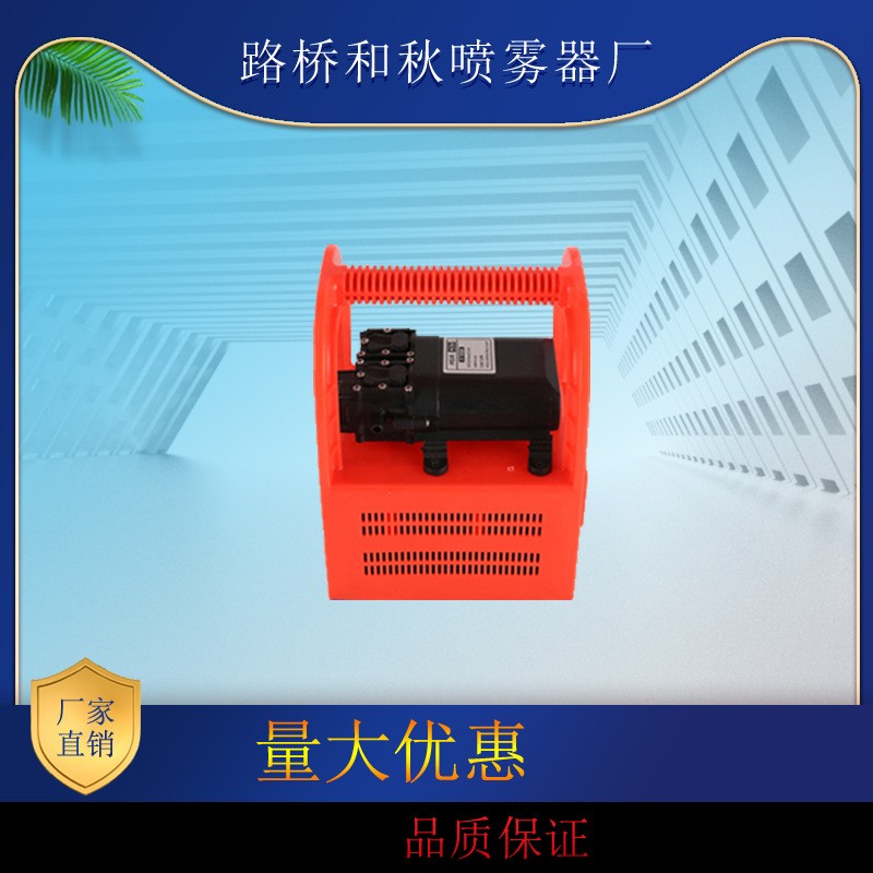 热销优质双核可调速压力泵盒子泵 大电瓶手提双泵头高压电动喷雾图3