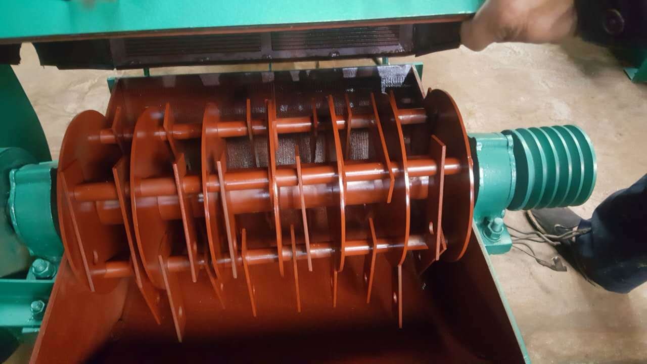 供应锤式多能饲料粉碎机9FQ50-60F 粮食粉碎图5