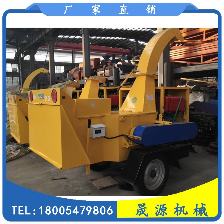 树枝果园粉碎机木材杂木树秸秆碎枝机汽油柴油电动家用小型碎木机图4