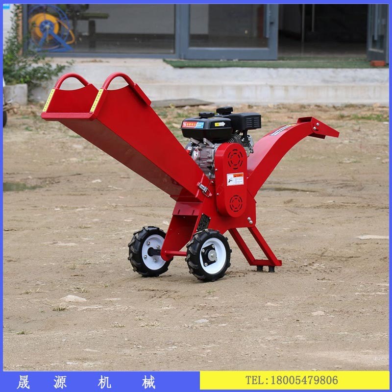 移动式树枝粉碎机 汽柴油移动型树枝机 园林果园座驾式碎枝机图4