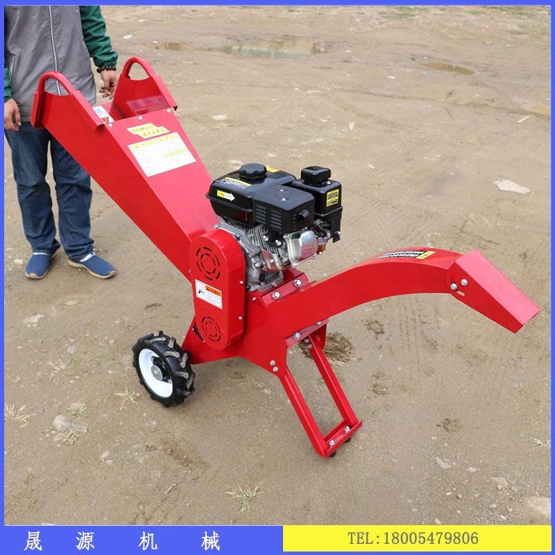 移动式树枝粉碎机 汽柴油移动型树枝机 园林果园座驾式碎枝机图2