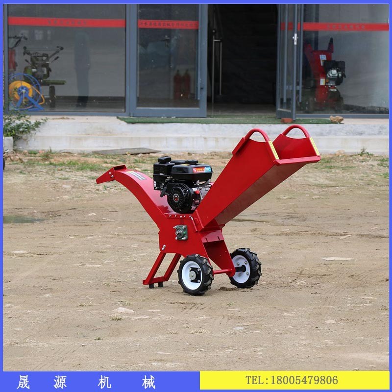移动式树枝粉碎机 汽柴油移动型树枝机 园林果园座驾式碎枝机图3