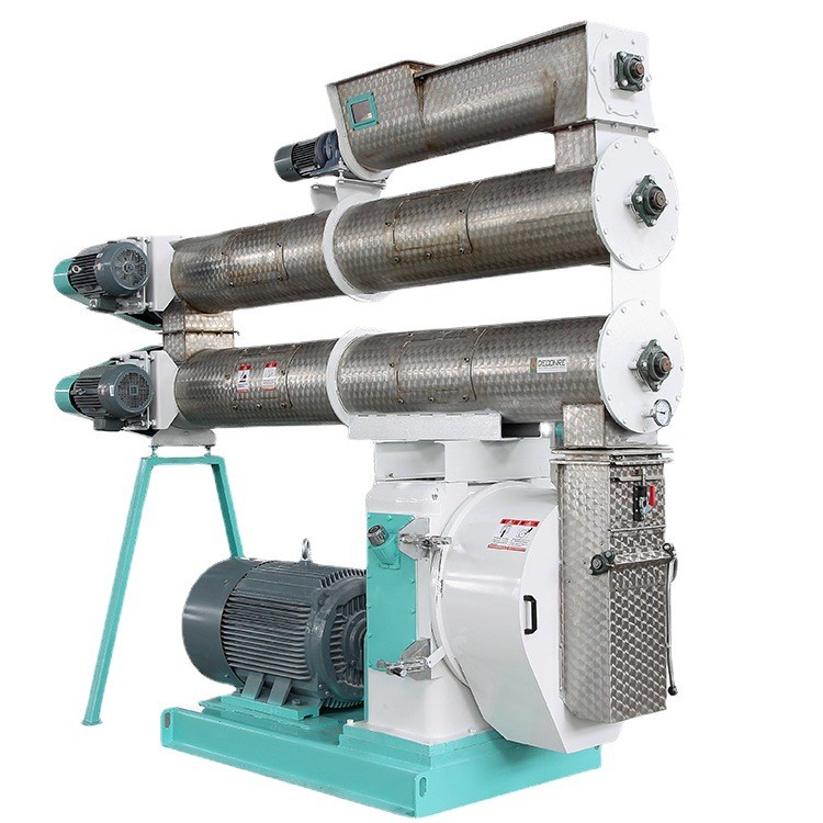 艾礼富机械制粒机饲料猫砂等圆柱体生产效率高SZLH32.350.420.508图5