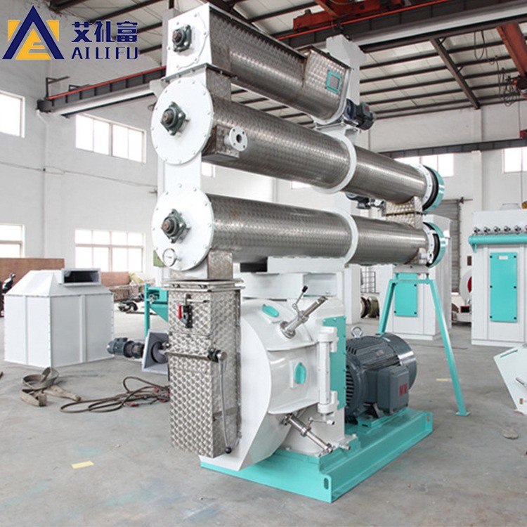 艾礼富机械制粒机饲料猫砂等圆柱体生产效率高SZLH32.350.420.508图4