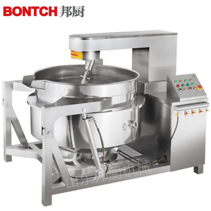 成都冬瓜糖制作锅 桔红糖炒制锅大型熬糖化糖锅不锈钢行星炒锅图5