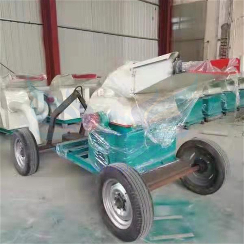 定制款废柴杉木杆材破碎机 大小型综合移动木耳颗粒料高效粉碎机图3