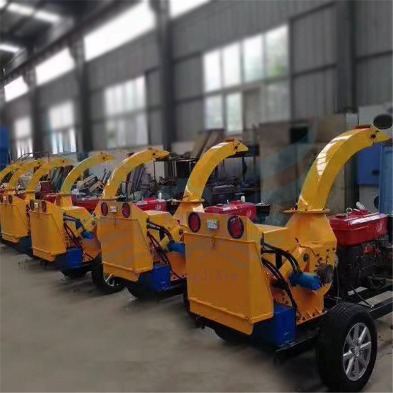 移动木材粉碎机