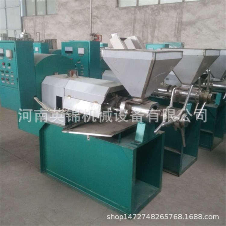 商用大中小型花生菜籽螺旋榨油机 全自动大豆榨油机 食用油榨油机图4