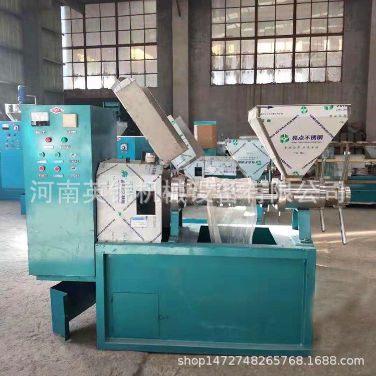 全自动螺旋榨油机 商用大型125榨油机 花生油菜籽榨油机设备图2