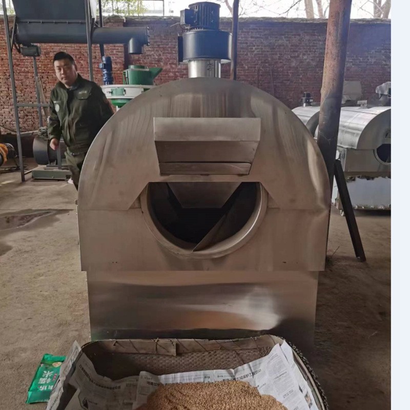 厂家现货 滚筒式炒药机 瓜子板栗炒货机 炒花生果机图3