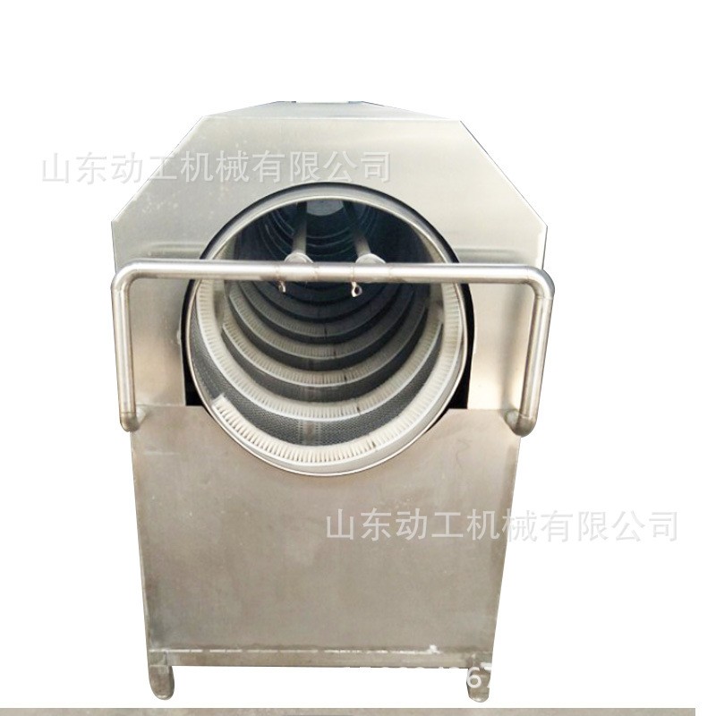 不锈钢滚筒洗袋机 大型火腿肠外包装清洗机 高压喷淋式洗瓶机图5