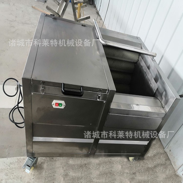 家用清洗去皮机 毛辊式设计 九根毛辊清洗去泥机器 304不锈钢