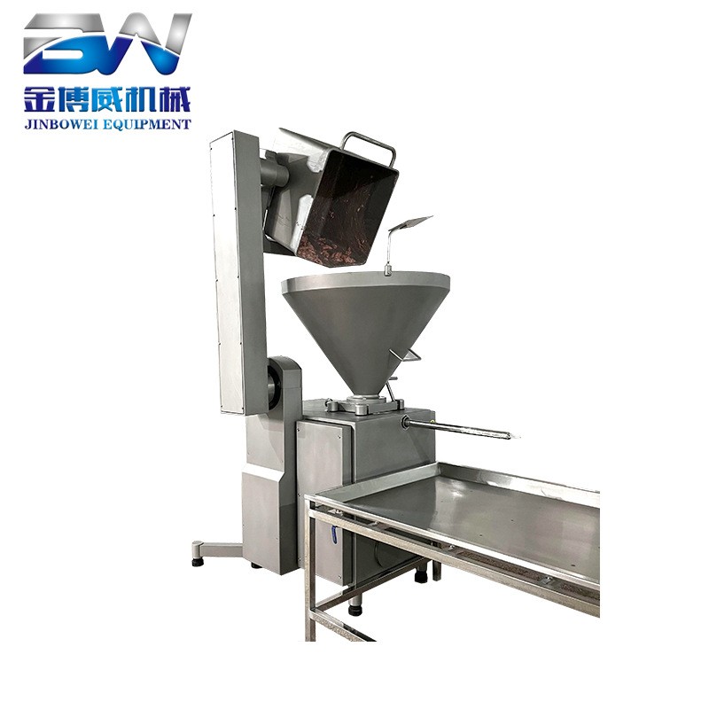 500L商用全自动真空拌馅机 全自动香肠鱼糜虾滑肉制品真空拌馅机图5