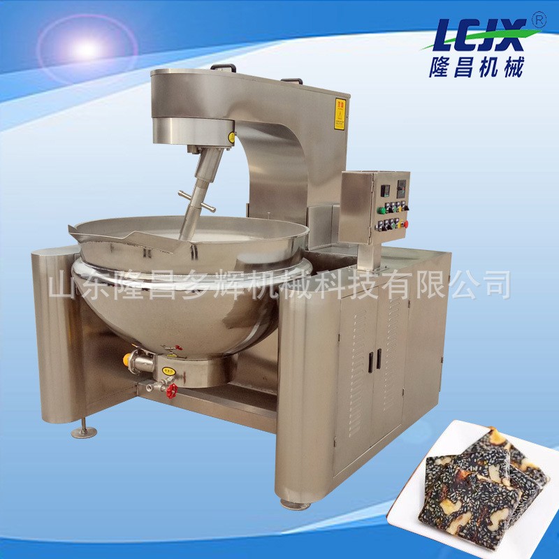 高粘度行星搅拌炒锅 阿胶熬制设备 电加热搅拌锅 辣椒酱炒锅