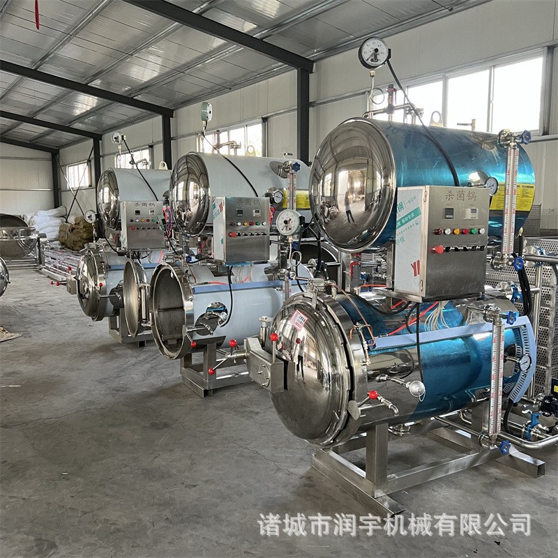 商用全自动高温高压灭菌釜 真空包粽子燕窝装熟食杀菌设备 全图3
