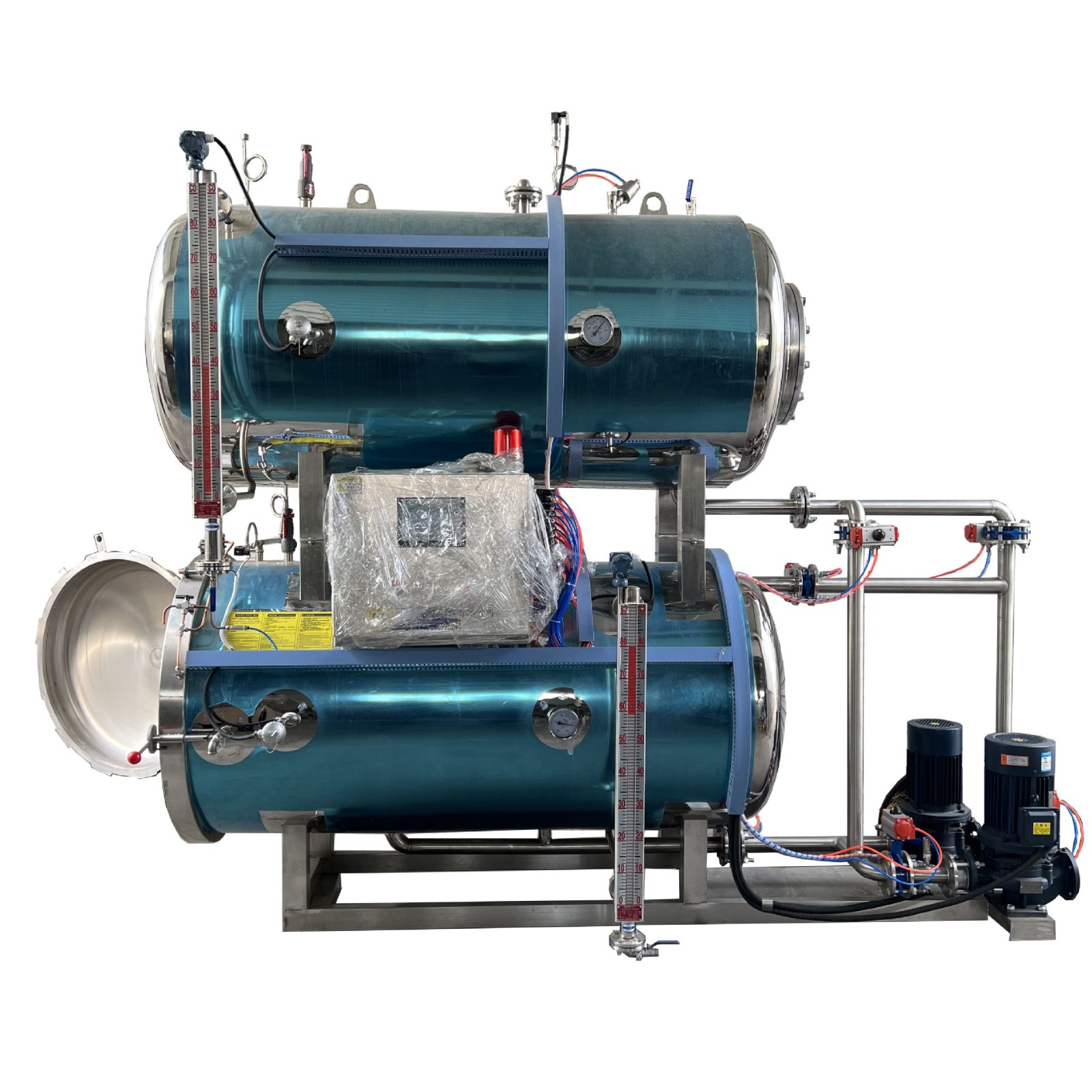 商用全自动高温高压灭菌釜 真空包粽子燕窝装熟食杀菌设备 全图5