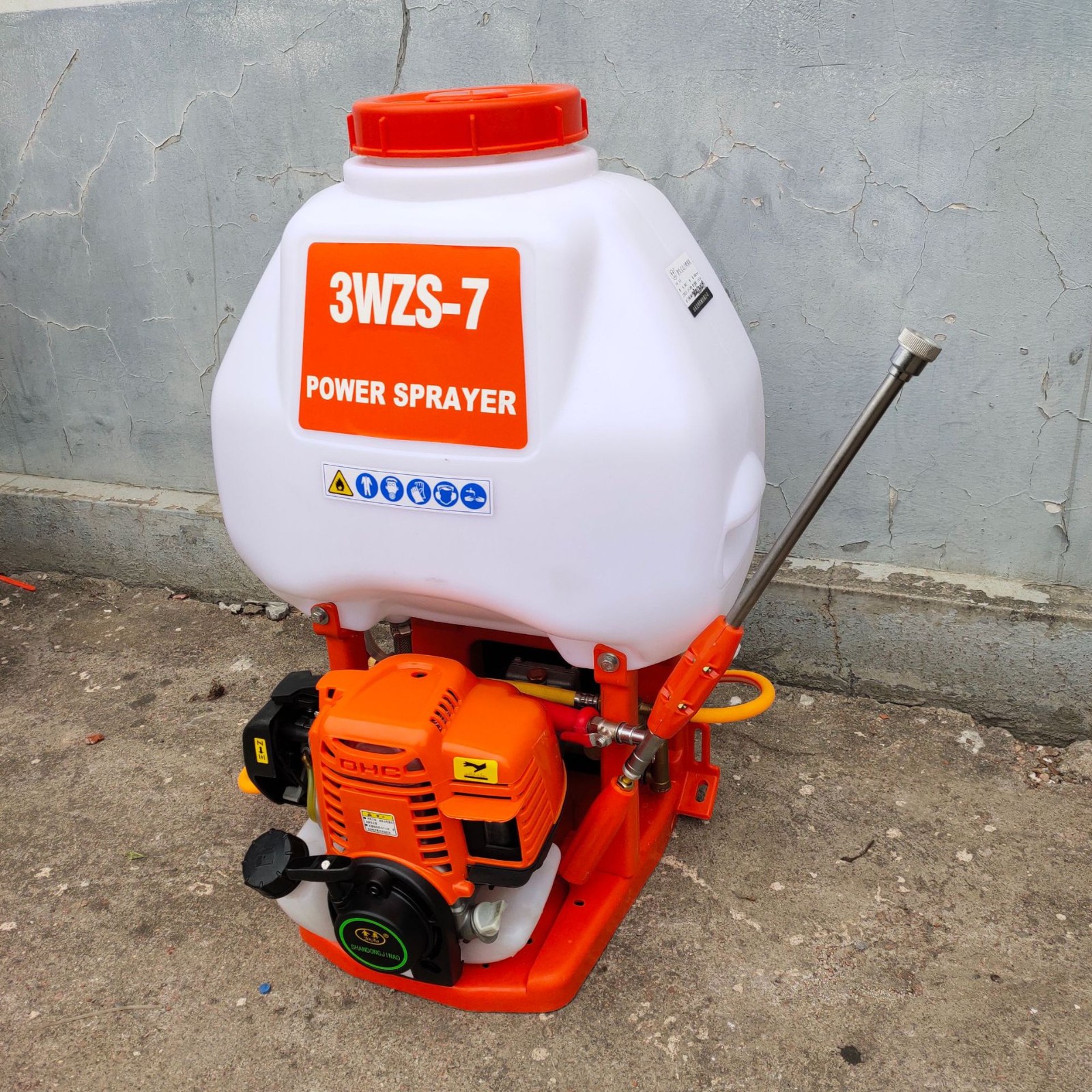 高压喷雾器 农用园林打药机喷雾机消毒器 电动消毒背负式喷雾器图2